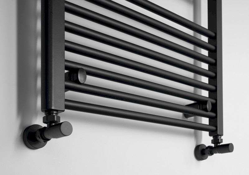 DIRECT otopné těleso s bočním připojením 600x960mm, černá mat ILR96B