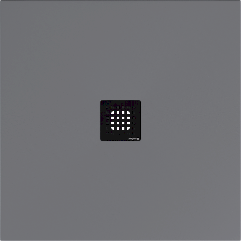 FLEXIA vanička z litého mramoru s možností úpravy rozměru, 90x90cm, šedá mat 71546.31