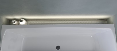 NIX nerezová vanová kapsa, 173cm, instalace do niky 72452