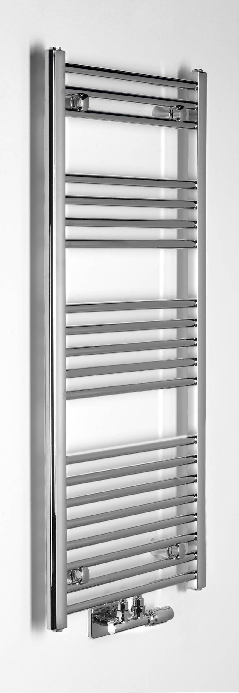 ALYA otopné těleso rovné 400x1188mm, středové připojení, chrom LLS308