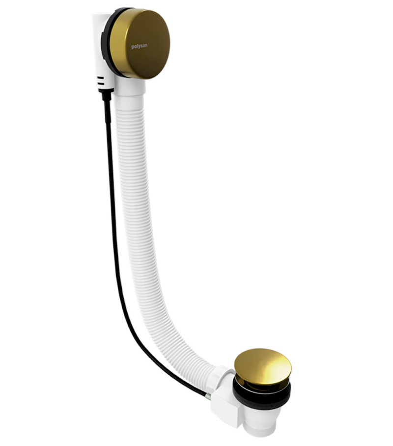 Vanová souprava, bovden, délka 1000mm, zátka 72mm, zlato mat 71854.91