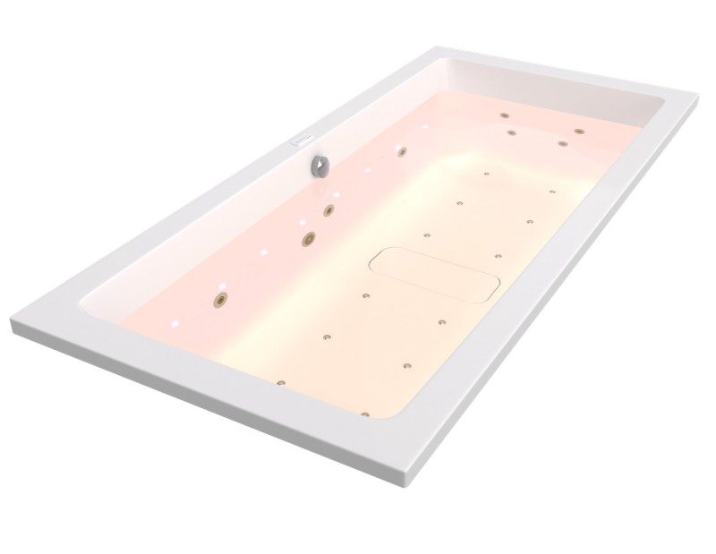 COLORTERAPIE RGB vnitřní bodové osvětlení vany, 8 LED diod 91408