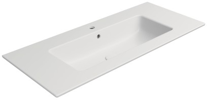 PURA keramické umyvadlo Slim 102x46cm, bílá mat 8886109