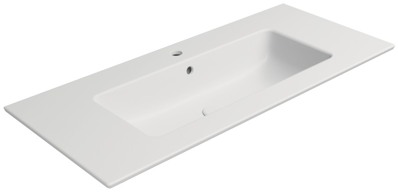 PURA keramické umyvadlo Slim 102x46cm, bílá mat 8886109