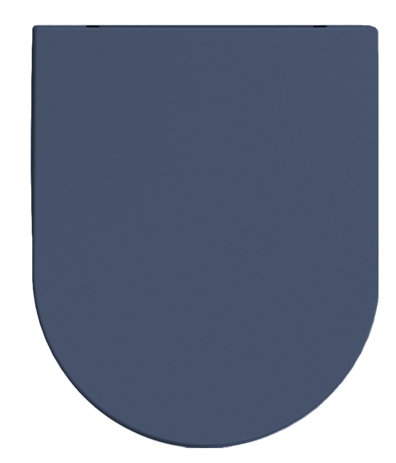 INFINITY WC sedátko, SLIM, Soft Close, Easy Take, modrá mat 40KF0544I-S