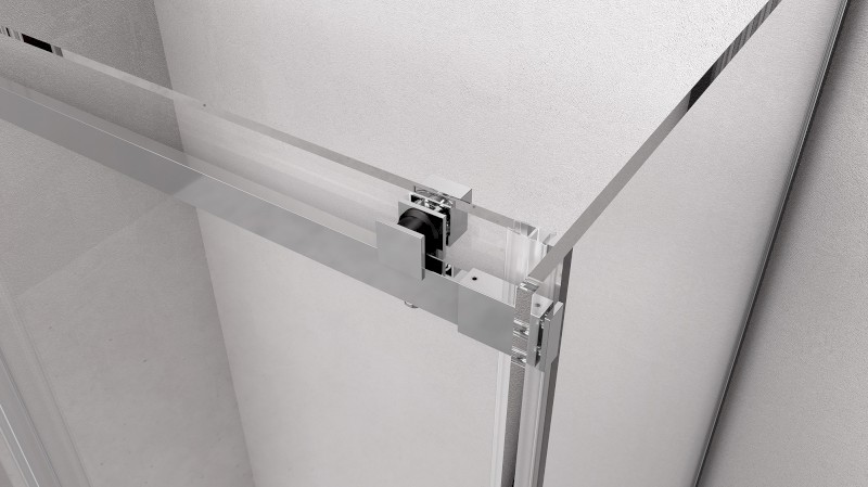 THRON boční stěna, 700 mm, čiré sklo TL3070