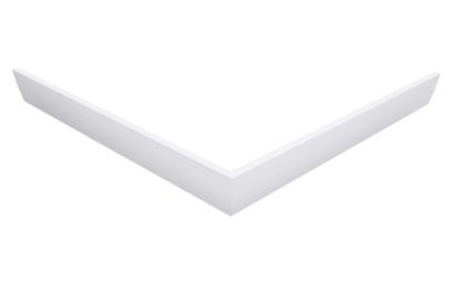 AURA 70 rohový panel, bílá 42691