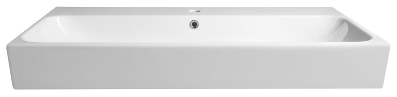 TORIDI keramické umyvadlo 101x46,5cm, bílá TU0221