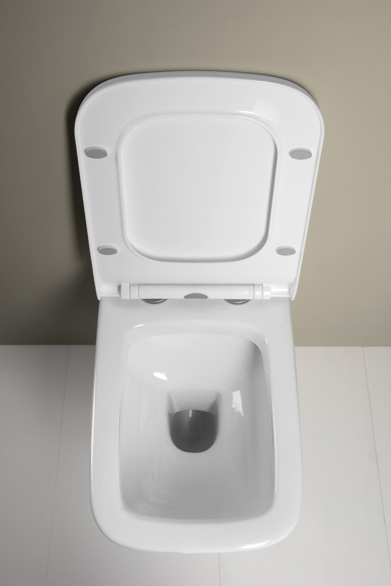 SPAZIA závěsná WC mísa 34x53cm, bílá NP505