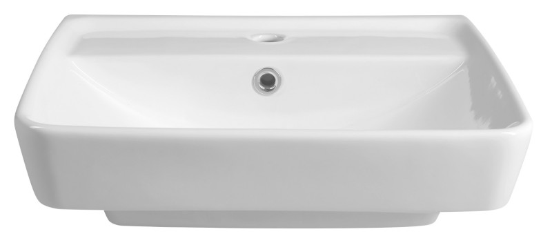 DURU keramické umyvadlo 50x40cm, bílá TU0350