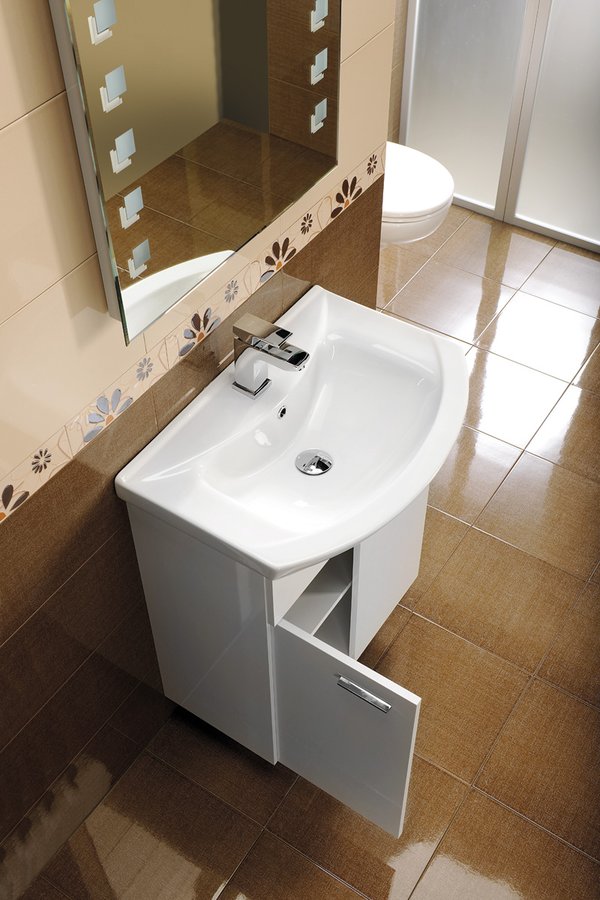 ZERO keramické umyvadlo nábytkové 75x48,5cm, bílá 6075