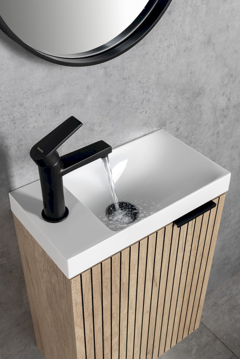 LATUS X STRIP umyvadlová skříňka 39,4x50x22cm, dub alabama LT110-2322