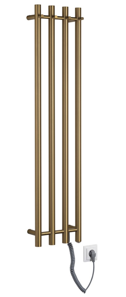 PAPINADO elektrický sušák ručníků 263x1200mm, 85W, zlatá mat ER750GB