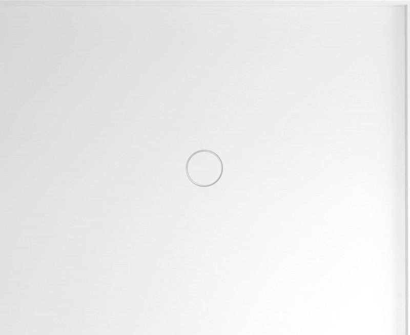 MIRAI sprchová vanička z litého mramoru, obdélník 110x90x1,8cm, pravá, bílá 73176