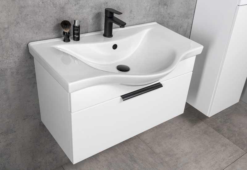 AKIRA umyvadlová skříňka 74,5x42x34cm, bílá AK280