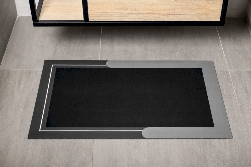 Koupelnová předložka 60x120cm, absorpční, šedá PCD014V