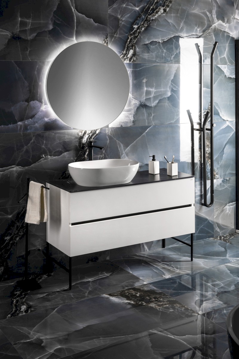 VELUR kulaté zrcadlo s LED podsvícením ø 70cm VE070