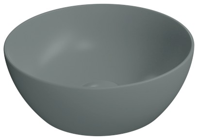 PURA keramické umývátko na desku, průměr 32cm, agave mat 885404