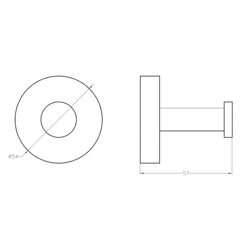 Magnetický háček na otopné těleso XJ228