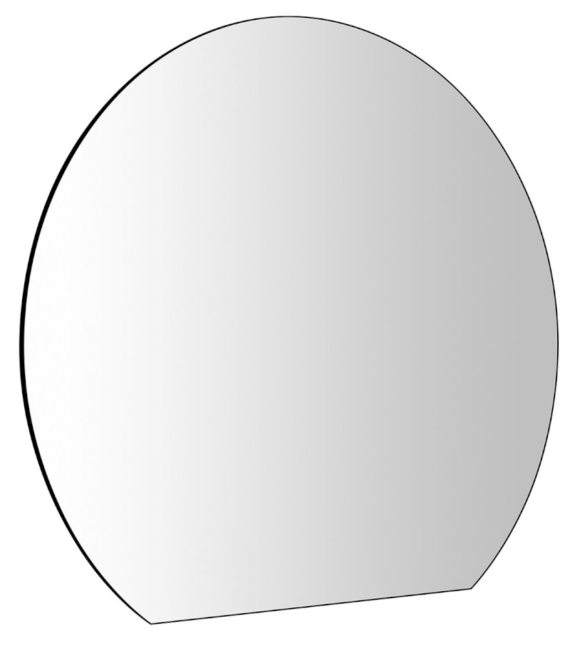 DARA CUT zrcadlo s LED podsvícením 20W, ø 100x90cm, topná fólie 34900CI