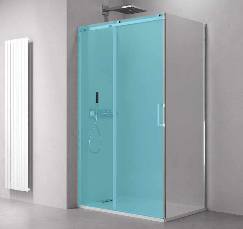 THRON boční stěna, 800 mm, čiré sklo TL3080