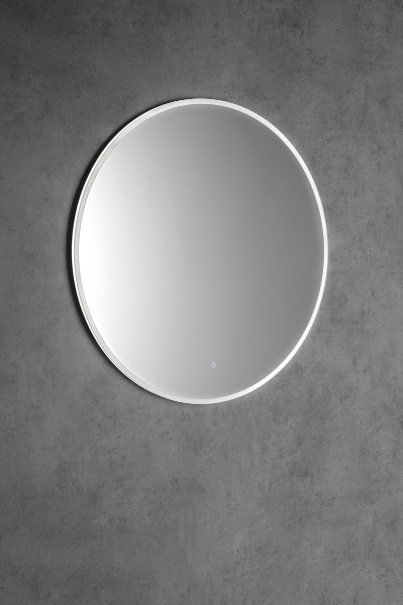 VISO kulaté zrcadlo s LED osvětlením ø 80cm, senzor, 2700-6500K VS080S