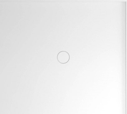 MIRAI sprchová vanička z litého mramoru, obdélník 100x90x1,8cm, pravá, bílá 73172