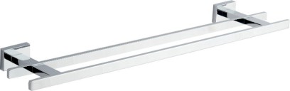 APOLLO dvojitý držák ručníků 550mm, chrom 1416-11