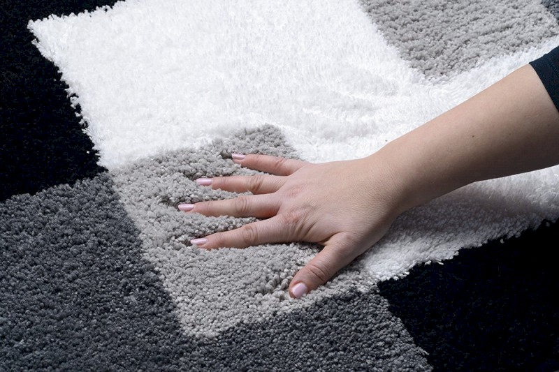 COINS předložka 55x50cm s protiskluzem, polyester, šedá 7103807