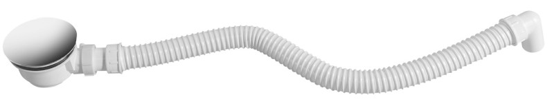 FLEXY ohebná propojovací trubka, L-80cm, koleno 40/40mm 164.321.0