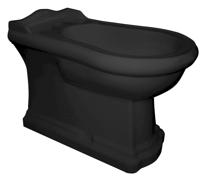 RETRO bidet stojící 39x61cm, černá mat 102231
