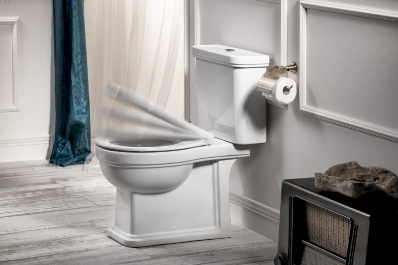 CLASSIC WC sedátko, Soft Close, Quick Release, bílá/chrom MSC87CN11