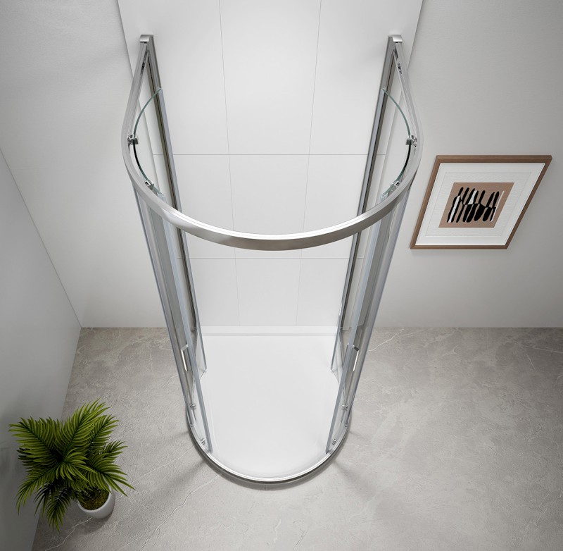 EASY půlkruhová sprchová zástěna 1000x1000mm EL4715