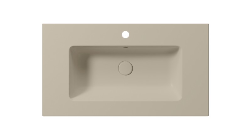PURA keramické umyvadlo Slim 82x46cm, creta mat 8885108