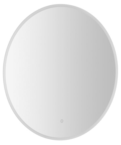 URSA kulaté zrcadlo s LED osvětlením ø 70cm, dotykový senzor, stmívatelné UR070