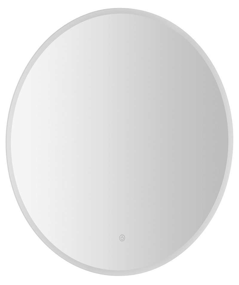 URSA kulaté zrcadlo s LED osvětlením ø 70cm, dotykový senzor, stmívatelné UR070