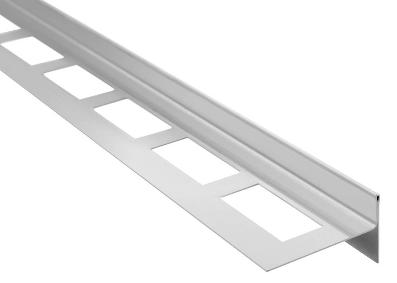 Spádová lišta, pravá, výška 10mm, délka 1000mm, nerez mat SPD10-P