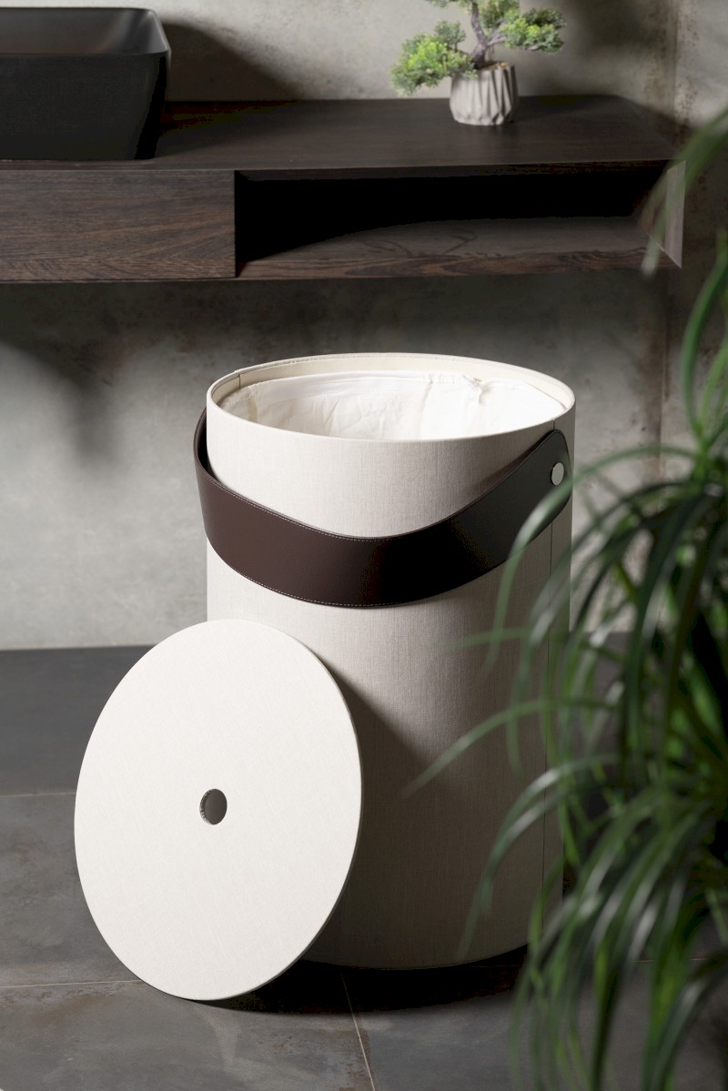 STRESA koš na prádlo 42x62,5x42cm, ecru 3163CR