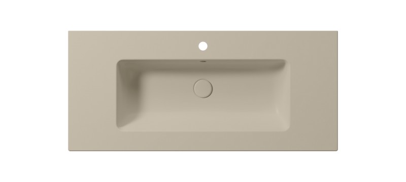 PURA keramické umyvadlo Slim 102x46cm, creta mat 8886108