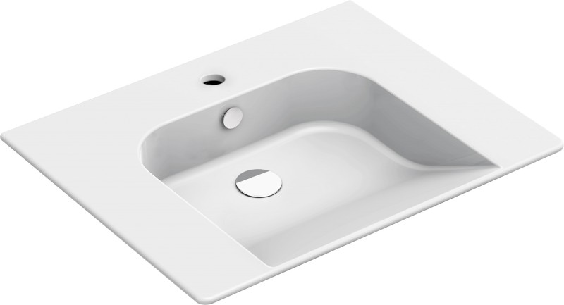 COMMUNITY keramické umyvadlo 70x55cm, bílá ExtraGlaze 7633111