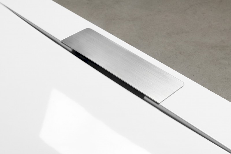 KAZUKO sprchová vanička z litého mramoru, obdélník 150x90cm, bílá 40344