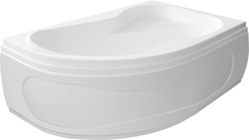 CIDLINA 160 vana 160x105x45cm, pravá, bílá G3614