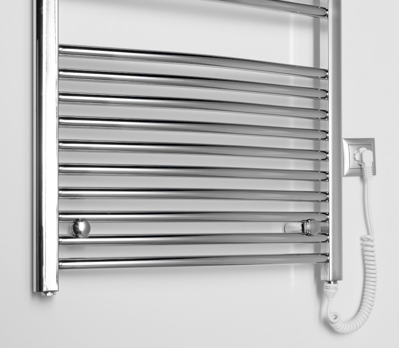 ALYA otopné těleso oblé 600x1110mm, chrom LLC202