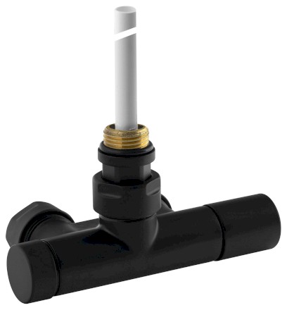 MONO ONE připojovací sada ventilů jednobodová, rozteč 50mm, provedení černá mat CP2052BS