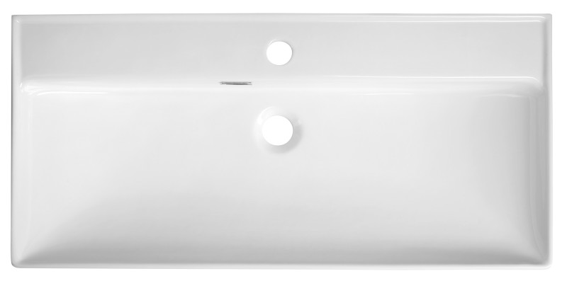 PARLA keramické umyvadlo 80x38cm, bílá 9980