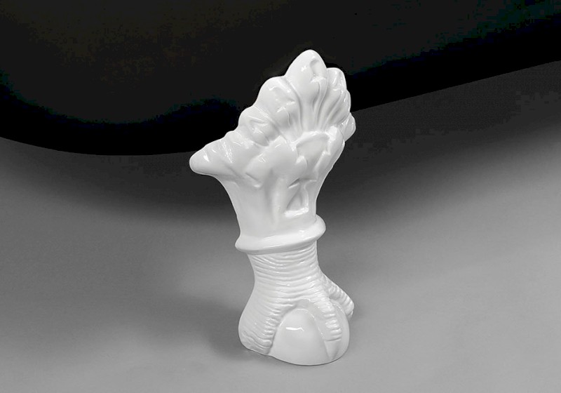 REGATA volně stojící vana 175x85x61cm, nohy bílé, černá/bílá 10261