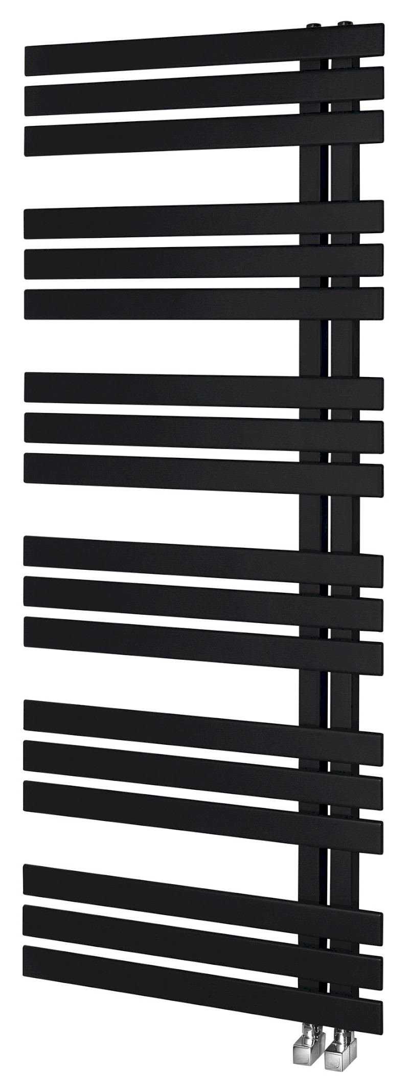 SILVANA otopné těleso 600x1500mm, černá mat IR156B