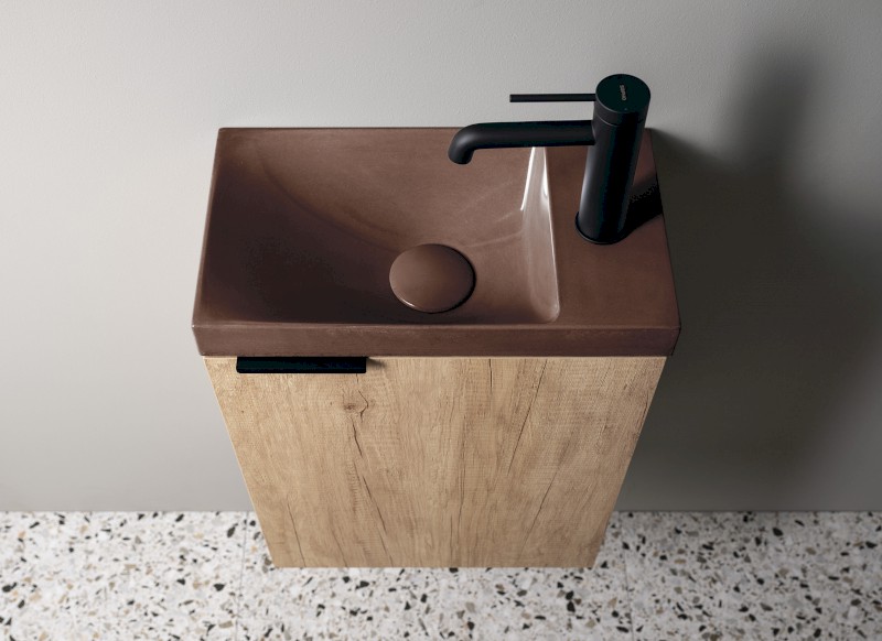 LATUS X umyvadlová skříňka 39,4x50x22cm, antracit matný LT110-3434