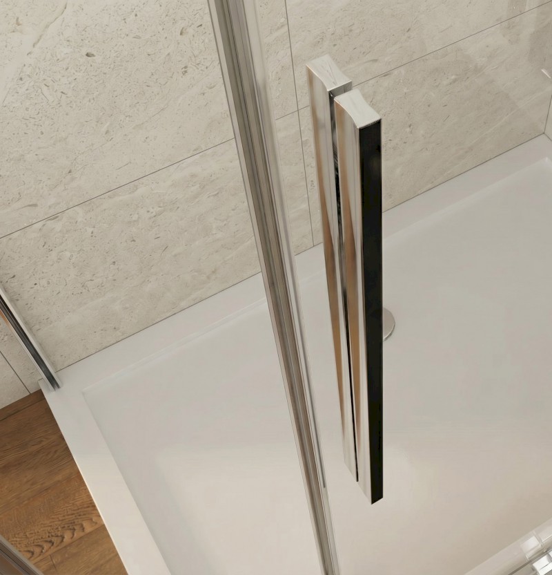 LUXOR sprchové dveře 1000mm, čiré sklo GU1210CH