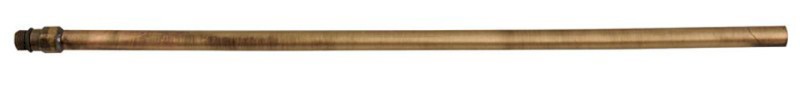 Pevná připojovací trubka 10mm-M10x1, 30 cm, bronz TUB36